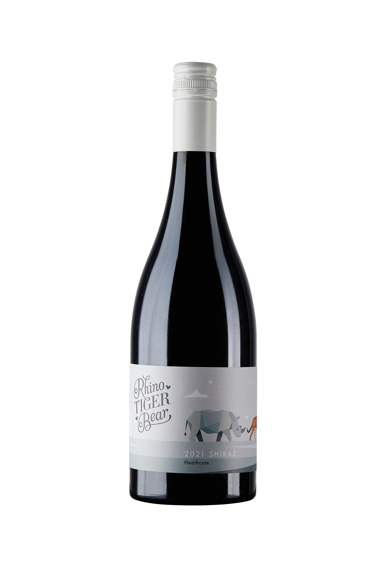 2021 Heathcote Shiraz - Rhino Tiger Bear